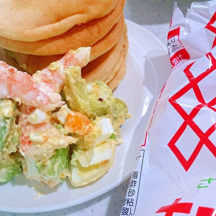 海老アボカドディップソースのパンケーキ レシピ 作り方 By Hideok8 楽天レシピ 海老アボカドディップソースのパンケーキ レシピ 作り方 By Hideok8 楽天レシピ